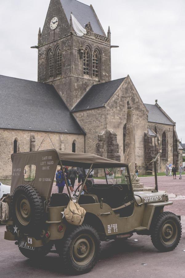 Gite Le C-47 Proche Des Plages Du Debarquement Sainte-Mère-Église Eksteriør bilde